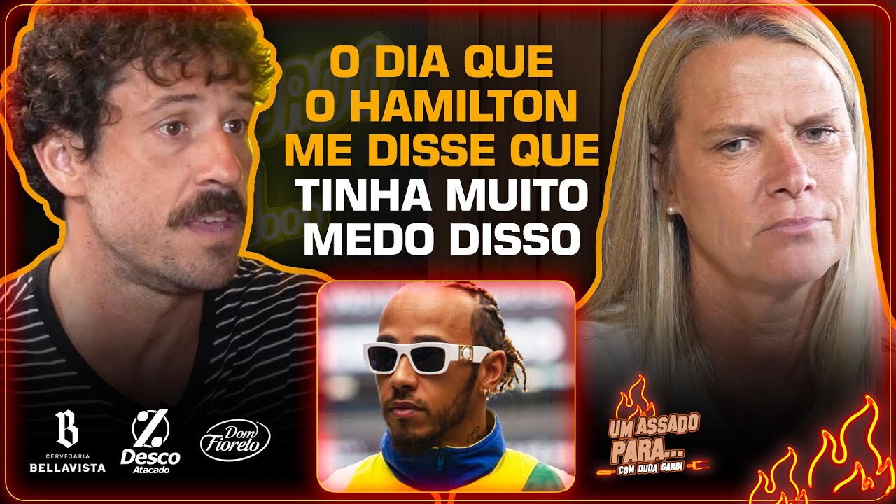 MARIANA BECKER D&Aacute; BASTIDORES EXCLUSIVOS SOBRE CONVERSAS COM HAMILTON NA F1 | Cortes do Duda
