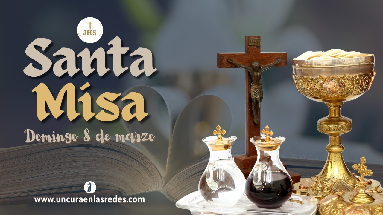 Misa de hoy domingo 8 de marzo de 2026 | Padre Marcelo Marciano