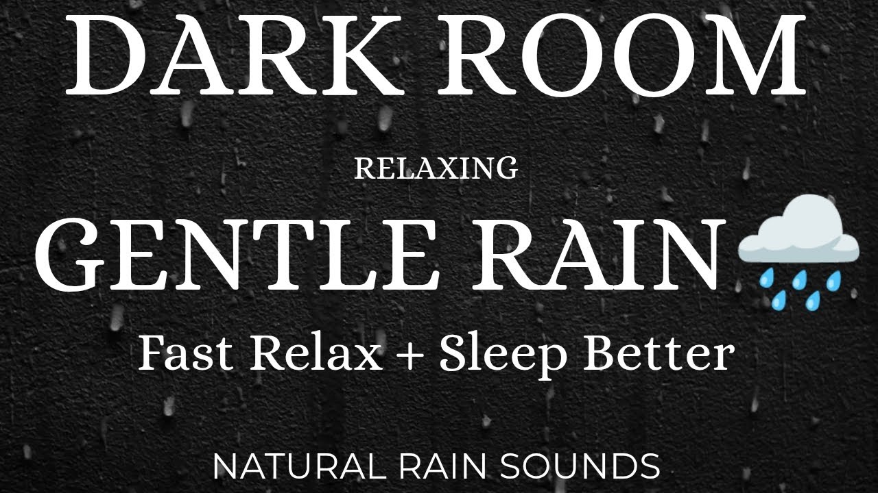 3 Hours Gentle Rain — Relax Quickly & Sleep Well