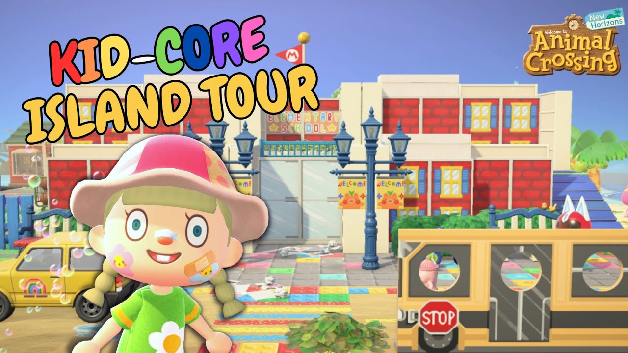 My Kid-Core Island Tour | Animal Crossing New Horizons