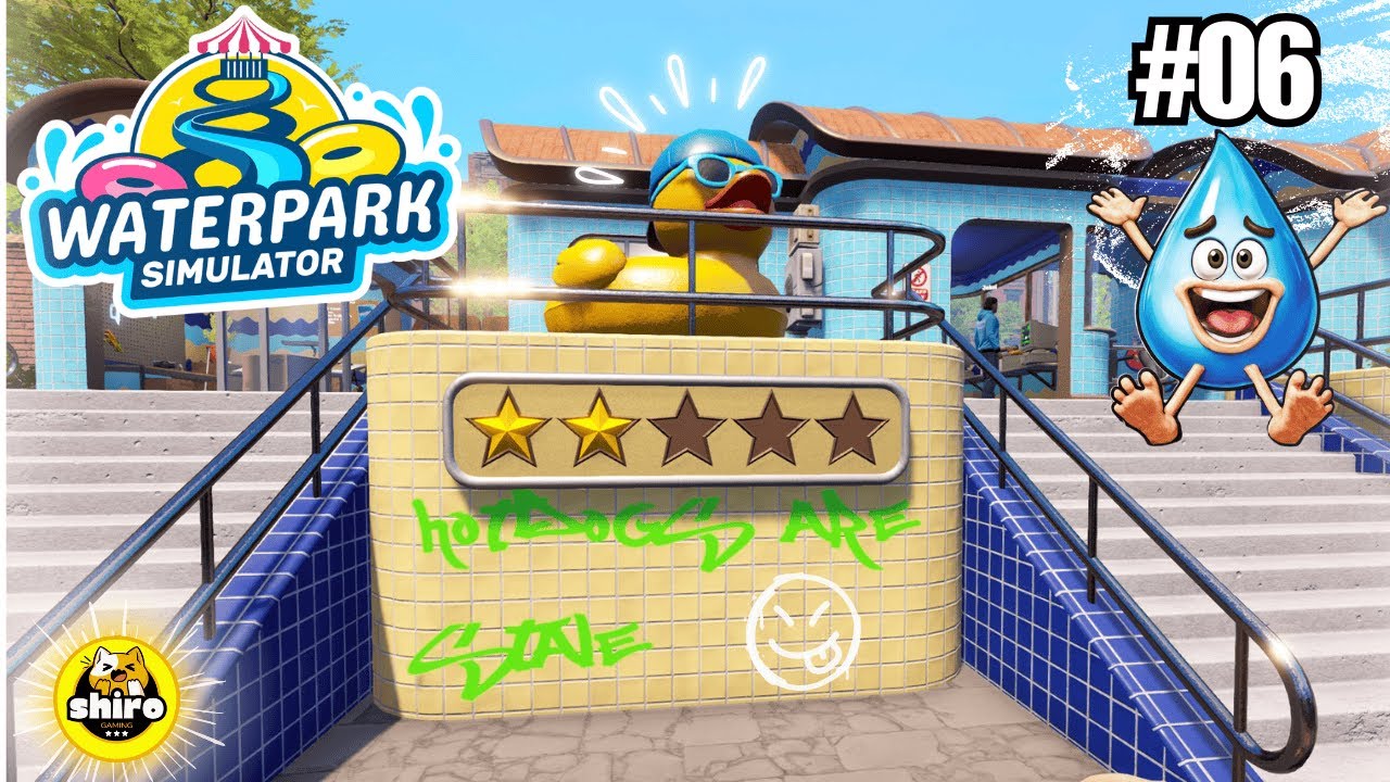 Waterpark Simulator Épisode 6 : Entre nouveautés et chaos total !