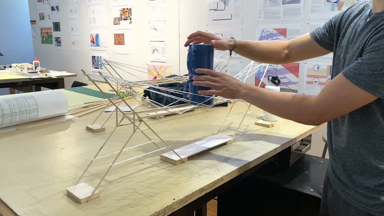 ARCH 131 - Technics - Single Span Bridge Loading Slo Mo
