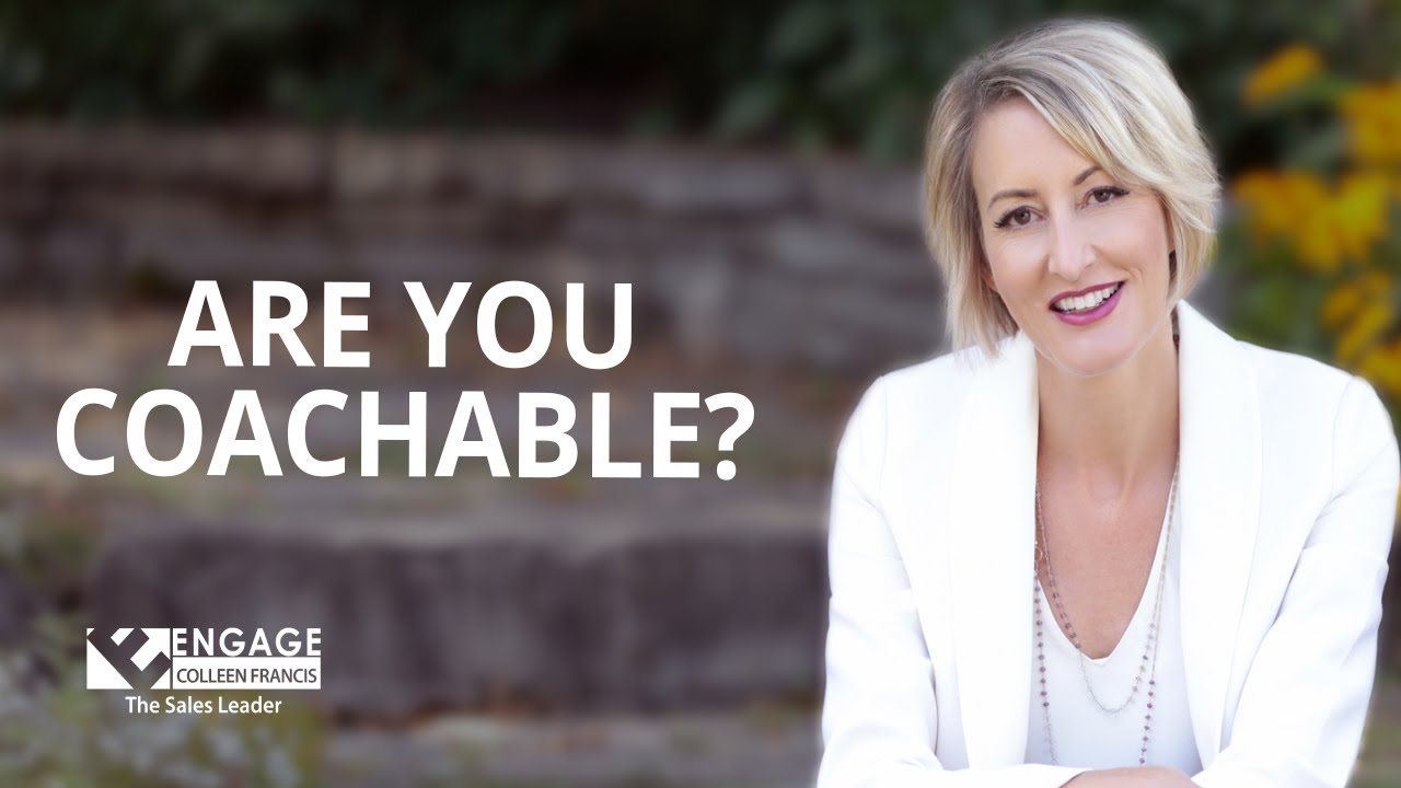 Are You Coachable? | Sales Strategies
