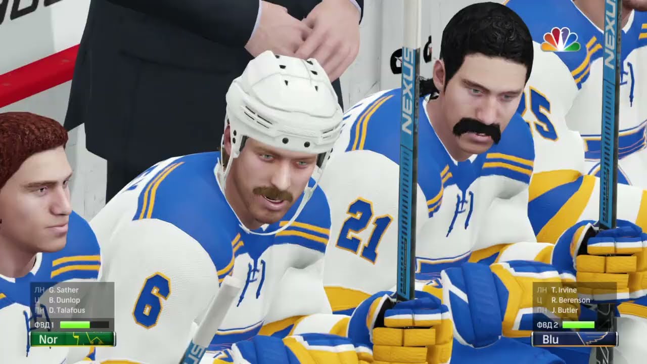 NHL Championship1975-1976.Match 337.St.Louis Blues - Minnesota North Stars.