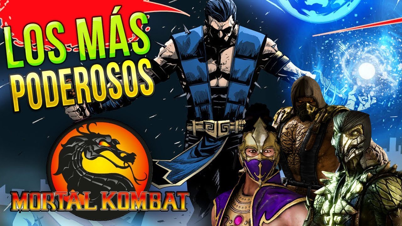 Los 10 Ninjas más poderosos de Mortal Kombat (Del peor al mejor) Tremor, Rain, Scorpion, Reptile