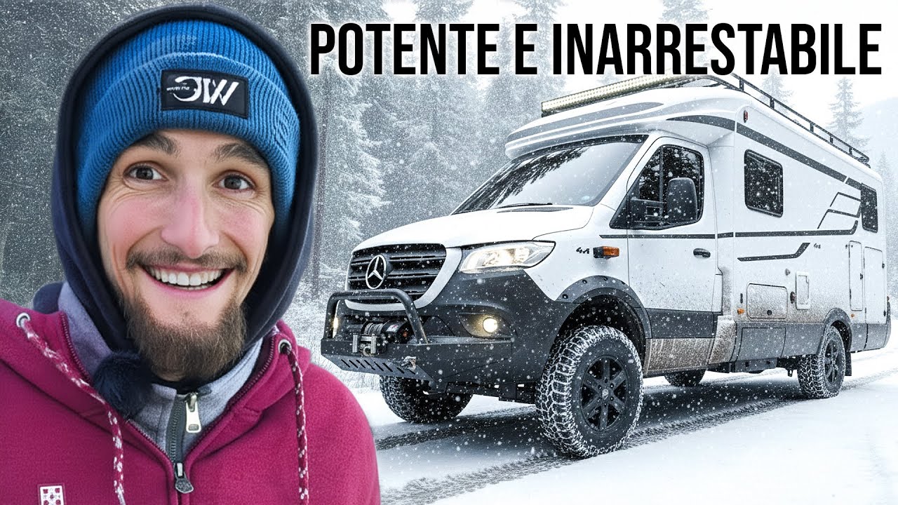Tour HYMER 4x4 DEFINITIVO - 3.000cc Blocchi Ridotte + Corto - Mlt 570