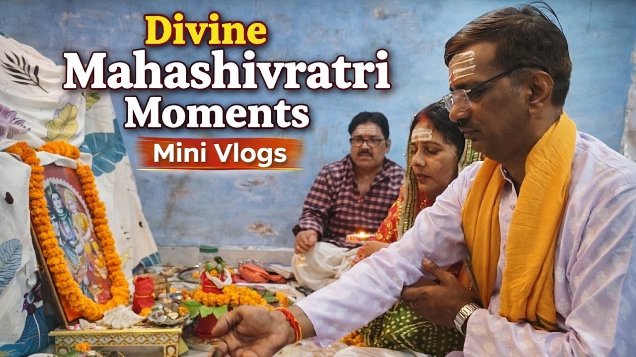 Divine Mahashivratri Moments ✨ Rudra Abhishek Darshan | Part 10