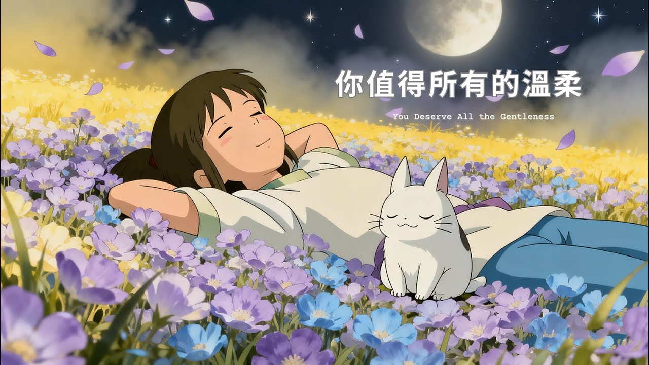 你值得所有的溫柔🌙宮崎駿純音樂 Live ・ Night Relaxing Music