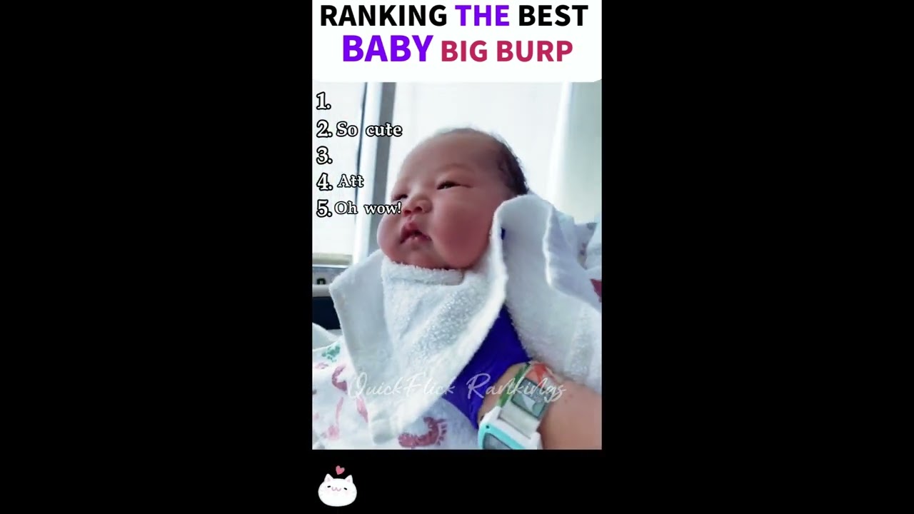 TOP 5 RANKING: The Best Baby Big Burp So Cute