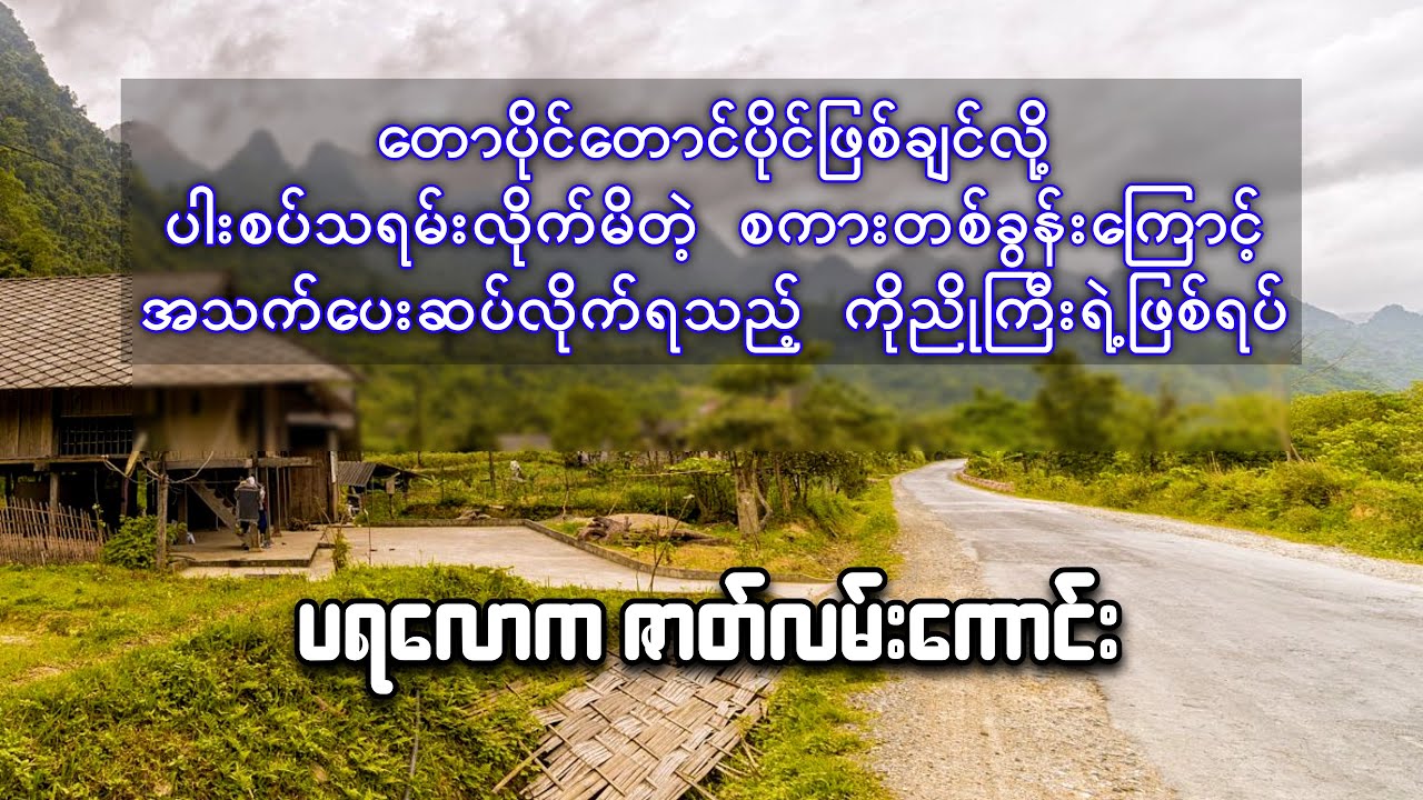 ပါးစပ်သရမ်းလိုက်မိလို့ အသက်ပါပေးဆပ်လိုက်ရသည့် ကိုညိုကြီးရဲ့ဖြစ်ရပ် ( ပရ လောကဇာတ်လမ်း )