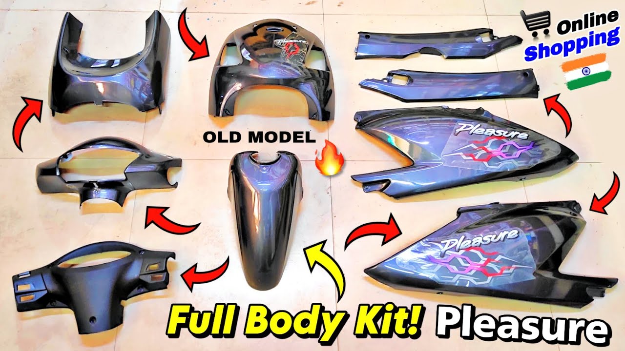 Hero Pleasure Full Body Kit Details 🩶 Pleasure Scooty Body Parts | Order Online 🚚🇮🇳 +91 98932 35053