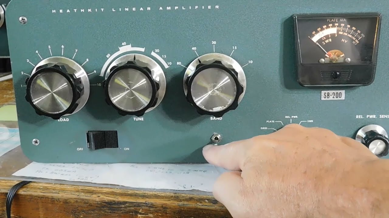 Heathkit SB-200 Amplifier Project, Part 2