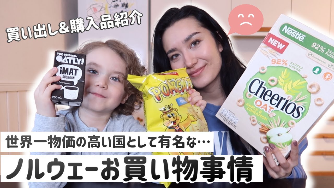 ノルウェーのスーパー買い出し＆購入品紹介｜犬が家にやってきたとある日｜北欧生活