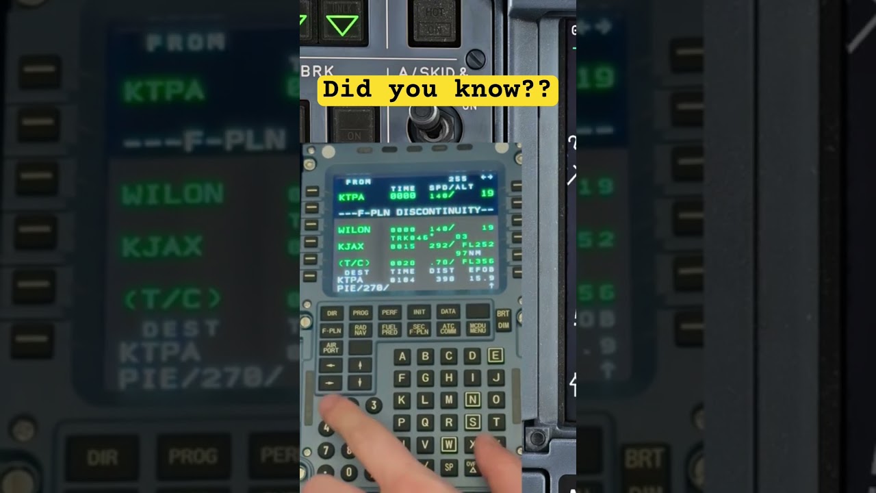 FIX/BRG\DIST создайте свою собственную точку доступа в Fenix ​​a320 с помощью MCDU Winwing #msfs2...