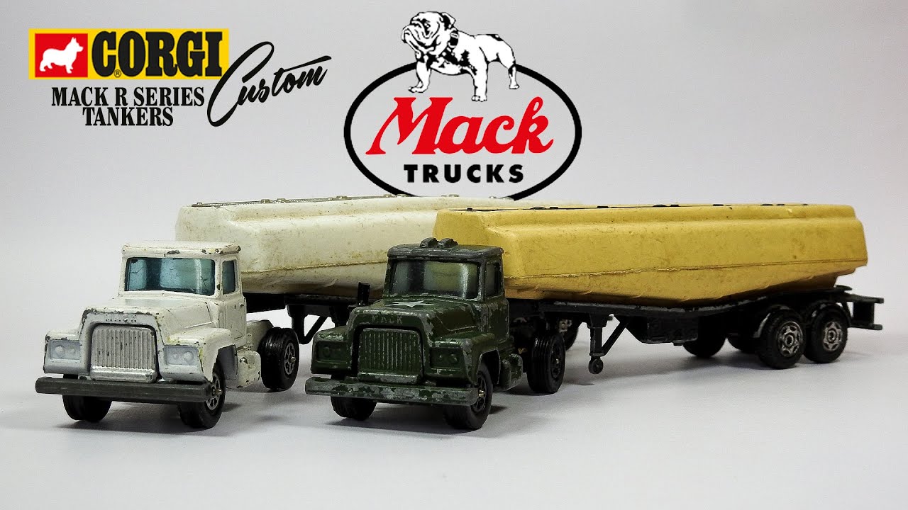 Can I Turn These Old Macks Into Some Sick Semis' ? | Corgi Juniors Whizzwheels Mack R Series Trucks