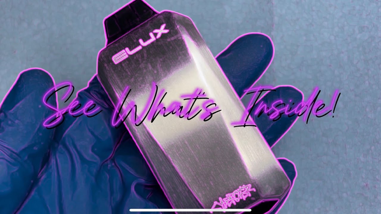 ELUX CYBEROVER 18k disposable **See What&rsquo;s Inside**