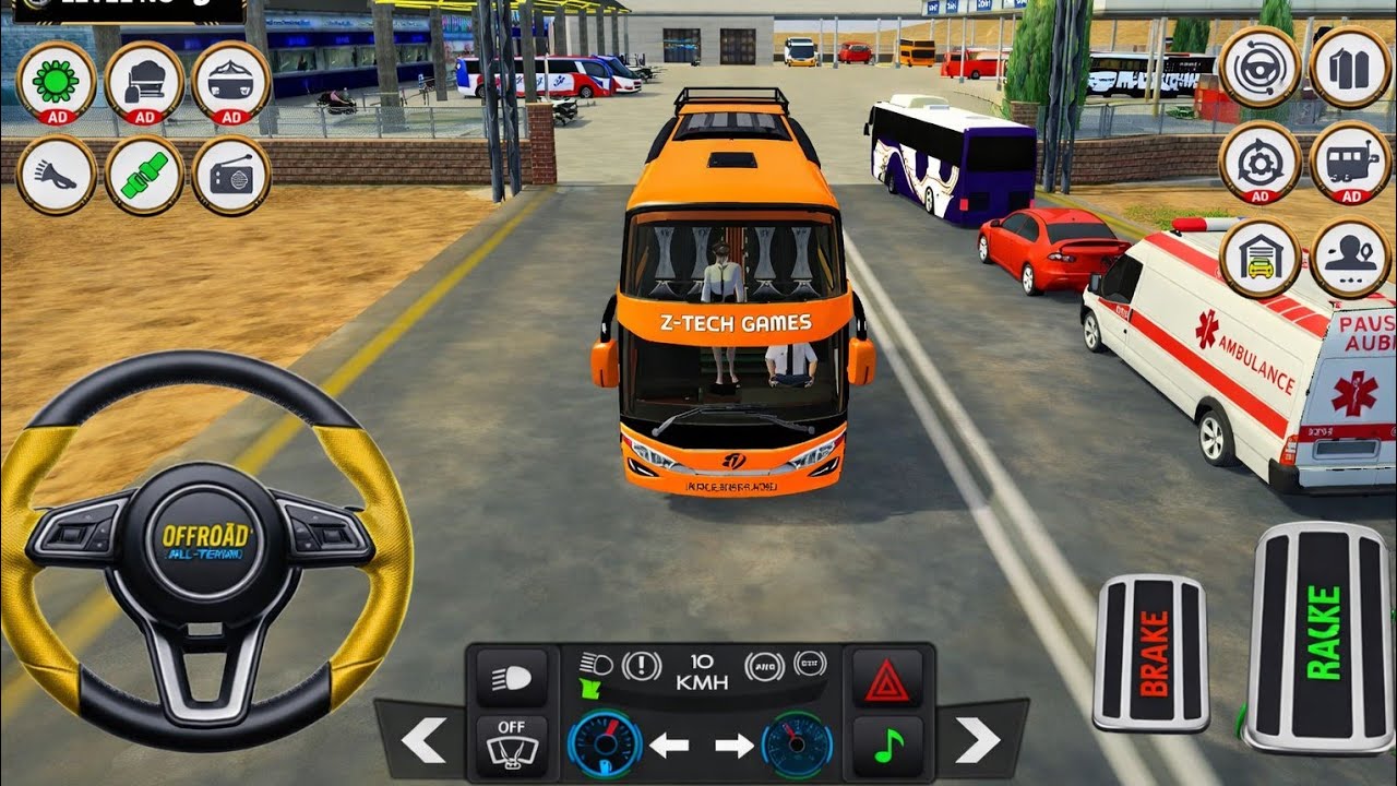 New Usa Bus Simulator 2026 | Offroad Coach Bus Driving Game | Android