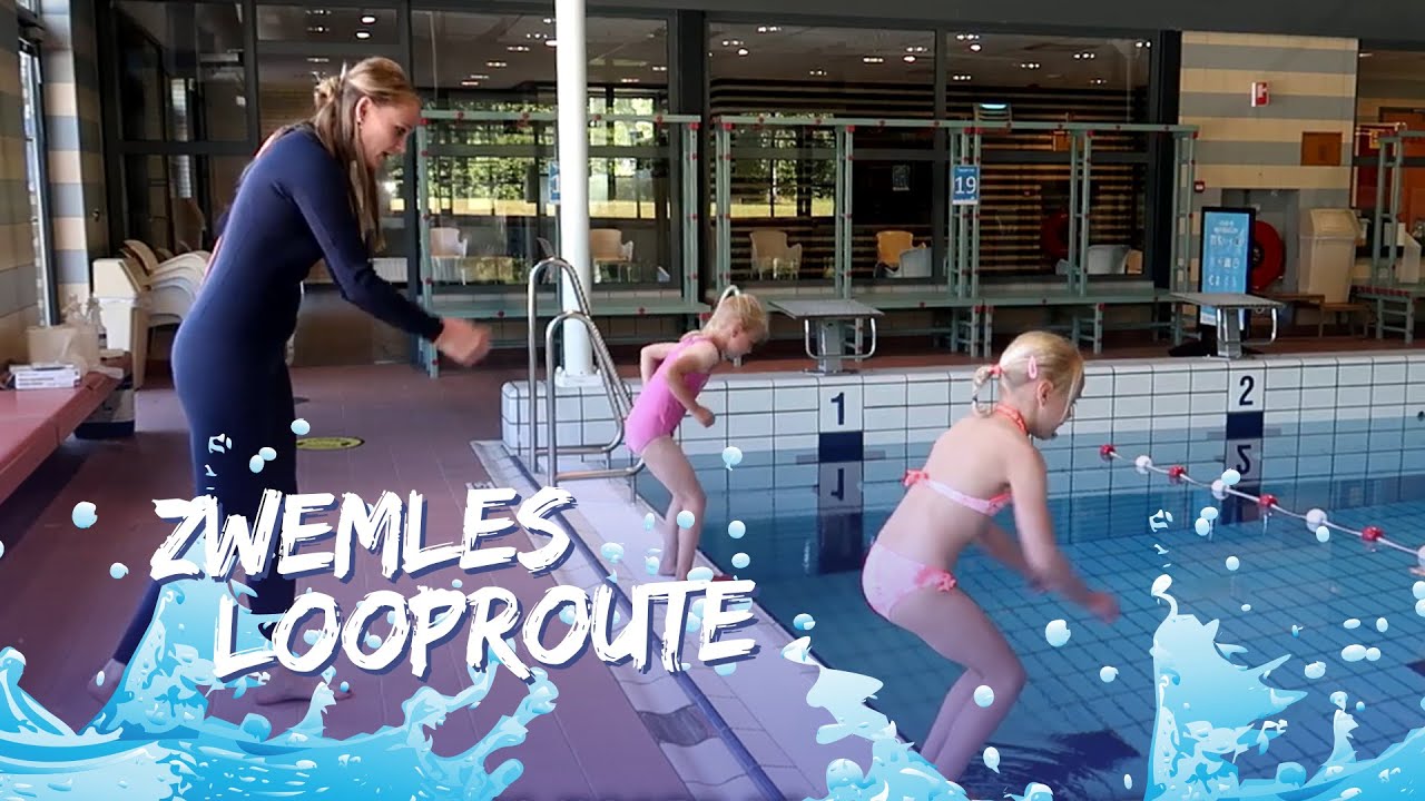 Looproute Zwemles Borgelerbad per juni 2020
