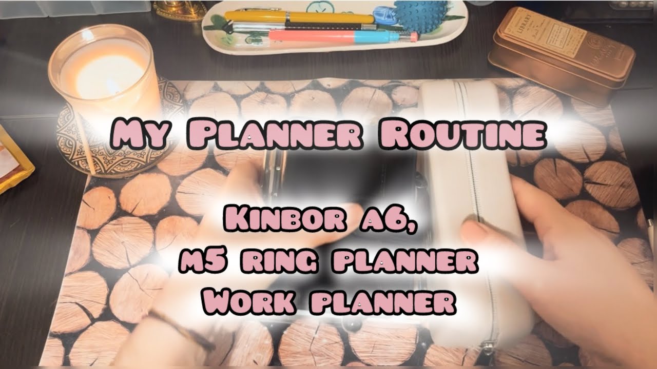Как я планирую день | M5 блокнот на кольцах | Planner Routine @LifeinNotebook 