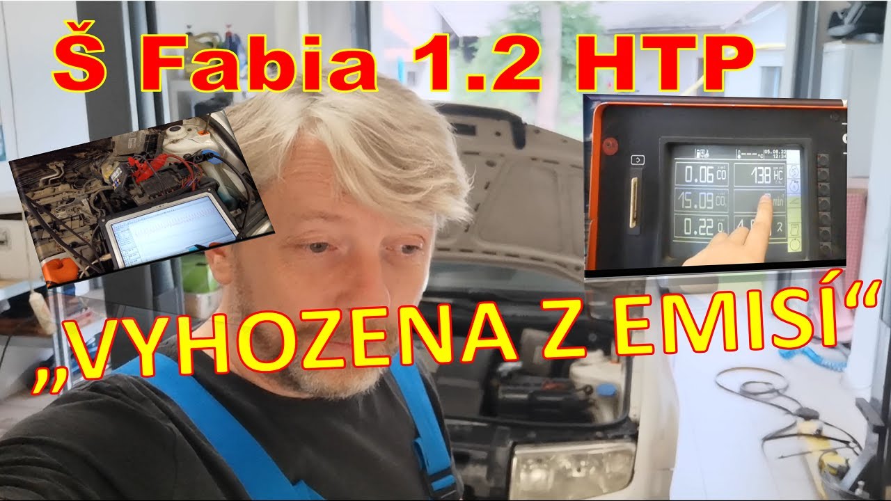 Diagnostický případ 044  - Š Fabia 1.2 HTP 12V - vyhozena z emisí