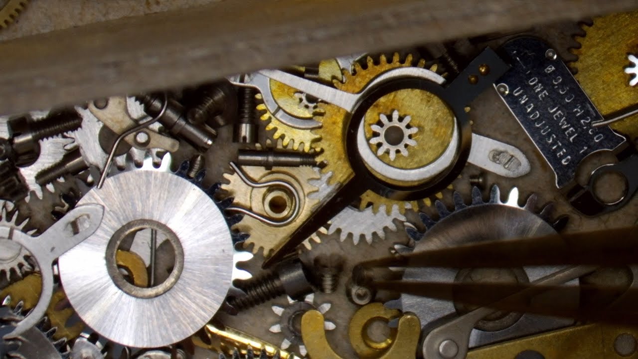 ETA 2783 and 2472 Automatic Mechanical Watch Movements Reassembled Using Spare Parts