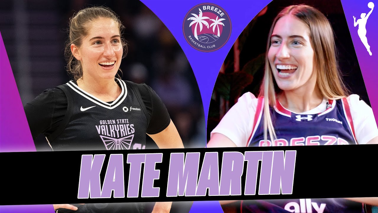 Кейт Мартин откровенно рассказывает о WNBA, Unrivaled и своем восхождении к славе | Around the W