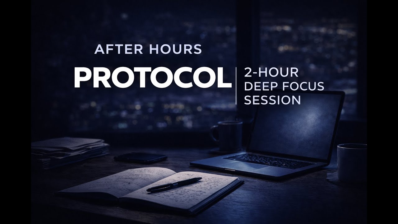 After Hours Protocol | 2-Hour Deep Focus Session
