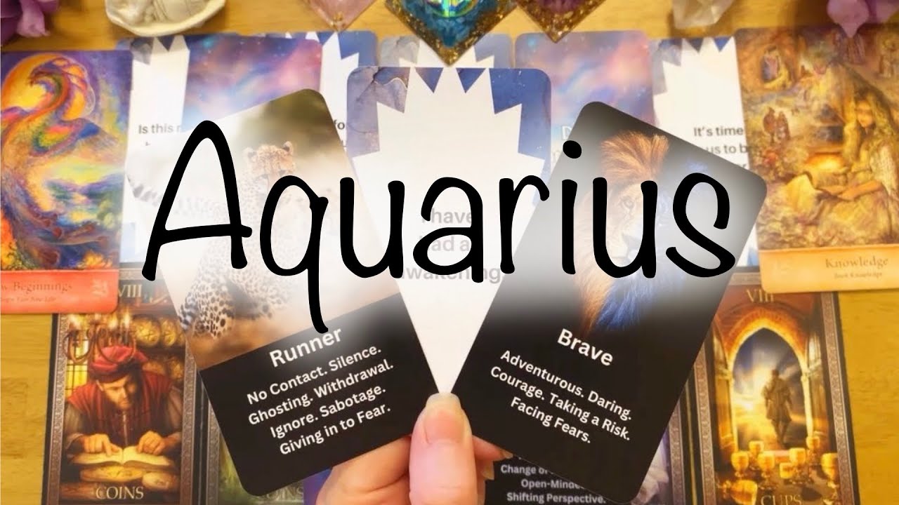 AQUARIUS💘 A Message Is Coming From Someone Who Loves You!! And THIS...Is What It Says!🔮👀❤️