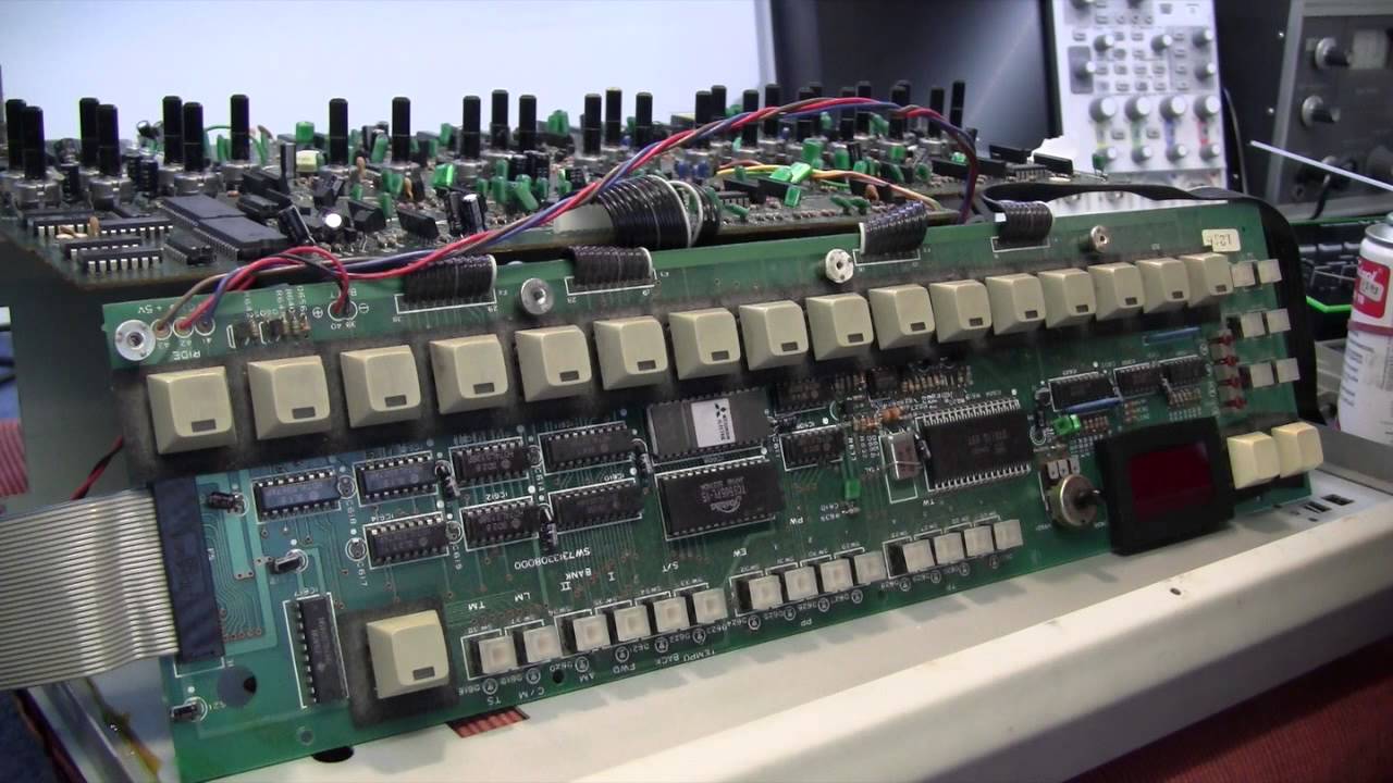 MF#21 ROLAND TR-909 осмотр и ремонт