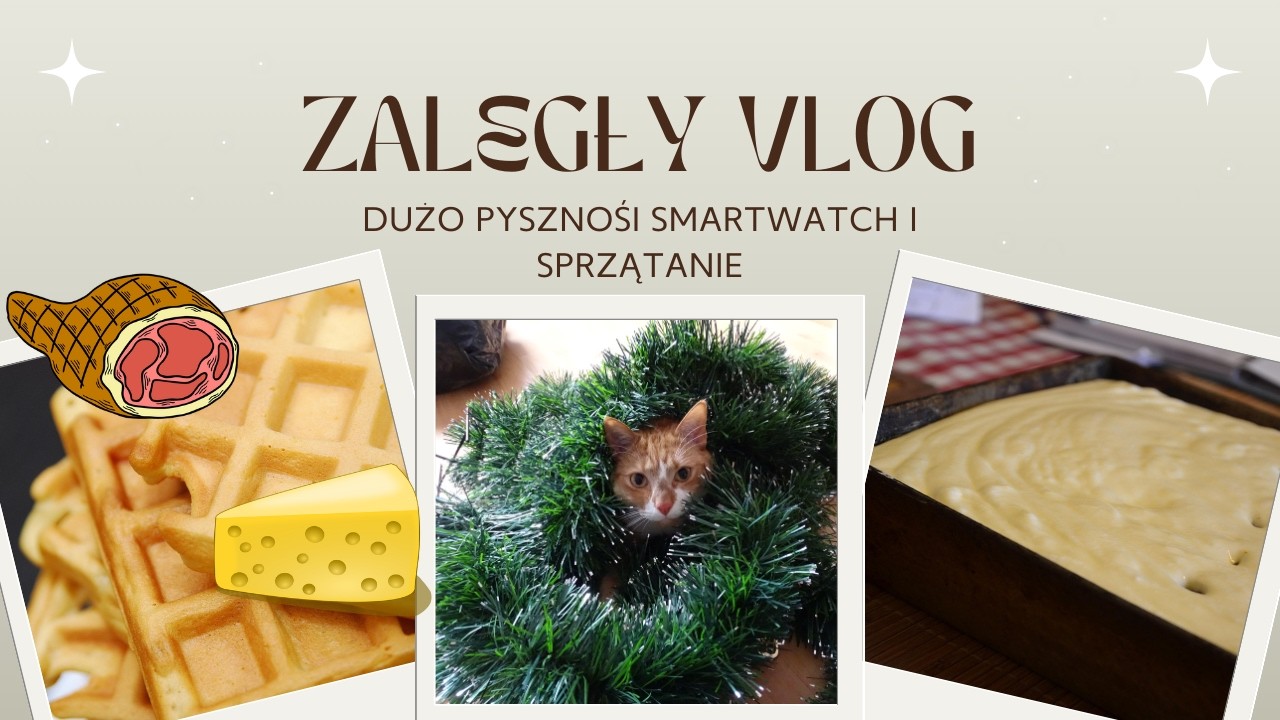 Smartwatch za 70zł⌚️Zakupy🛍Sprzątanie🧹Gofry🧇Ciasto🍰Towarzysz życia🐈VLOG🩷@kociaranaluzievlog
