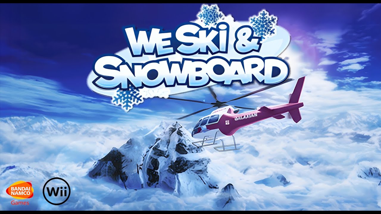 WE SKI AND SNOWBOARD REMASTERED [Wii] HD