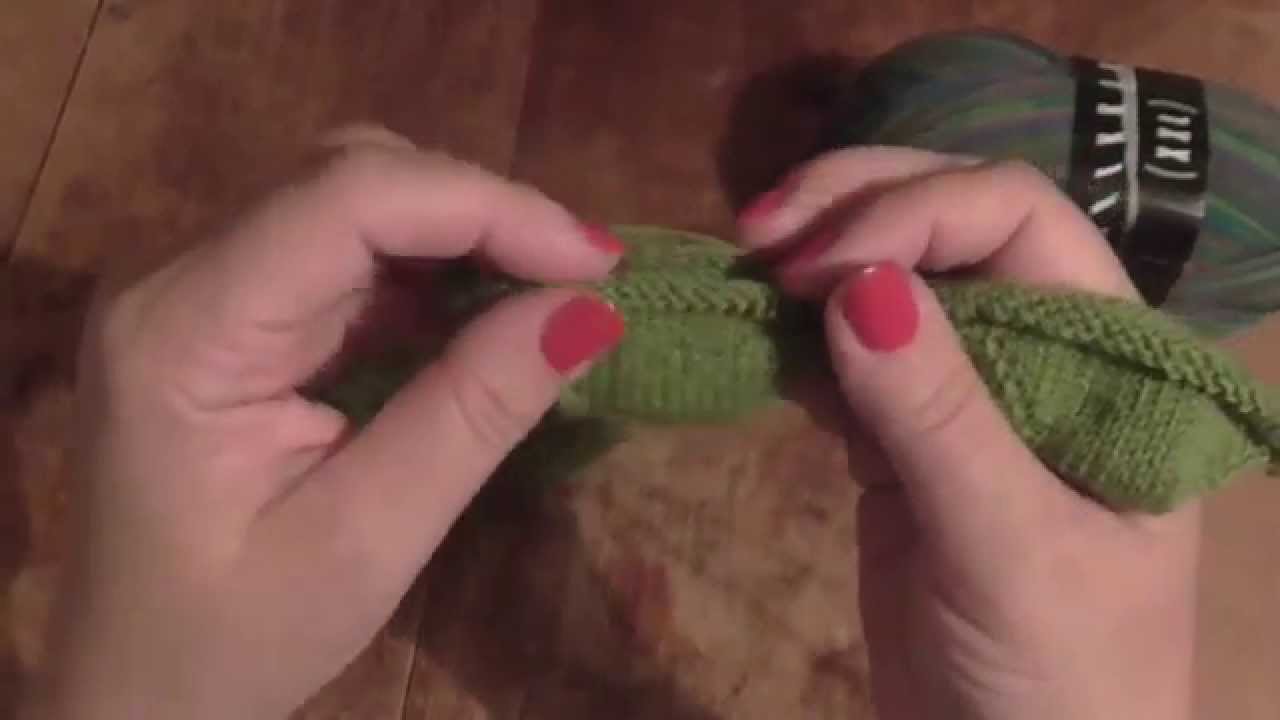 Kurz pletení ponožek na jedné kruhové jehlici od špičky (4. díl) Knitting socks