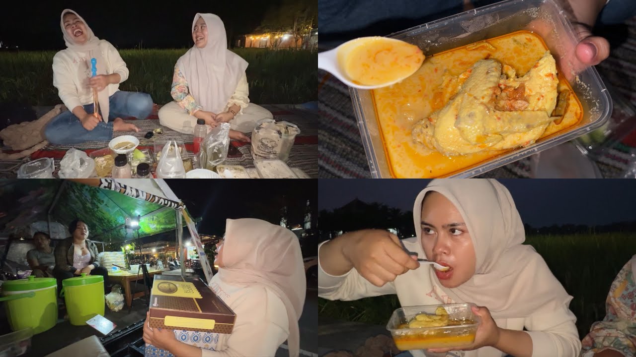 KITA REVIEW LONTONG OPOR MBAK MANOHARA DI DEPAN BAKULNYA LANGSUNG - Sisan pamit pulang 🥰🥳✨