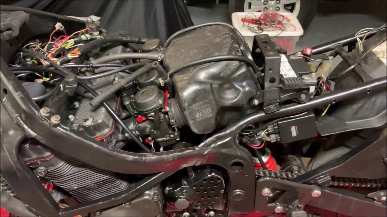 Модификация катушки реле Suzuki Katana