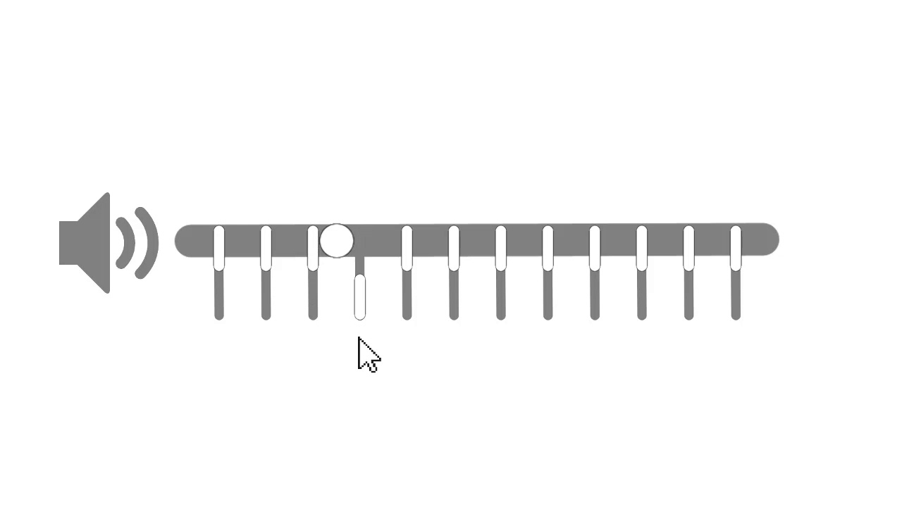 The worst volume control UI in the world