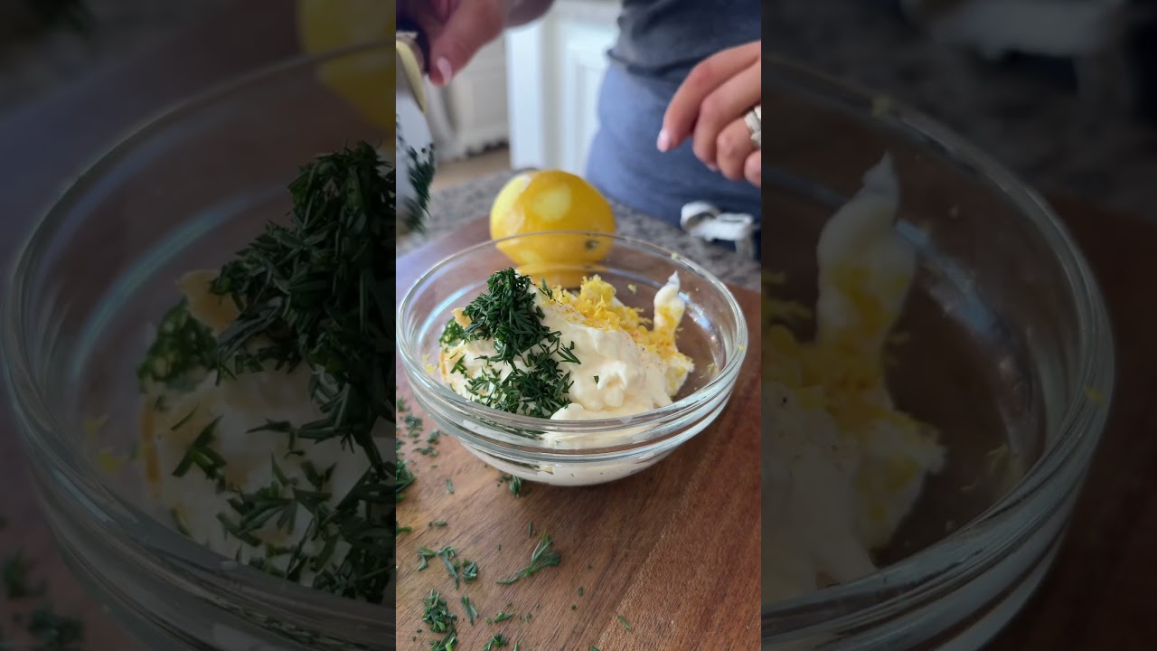 Easy Dill Sauce Recipe: 3 minutes and loads of flavor!