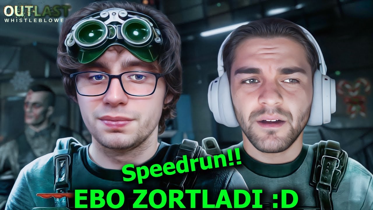 EBONİVON İLE OUTLAST WHİSTLEBLOWER SPEEDRUN YAPTIK! (EBO ZORT)