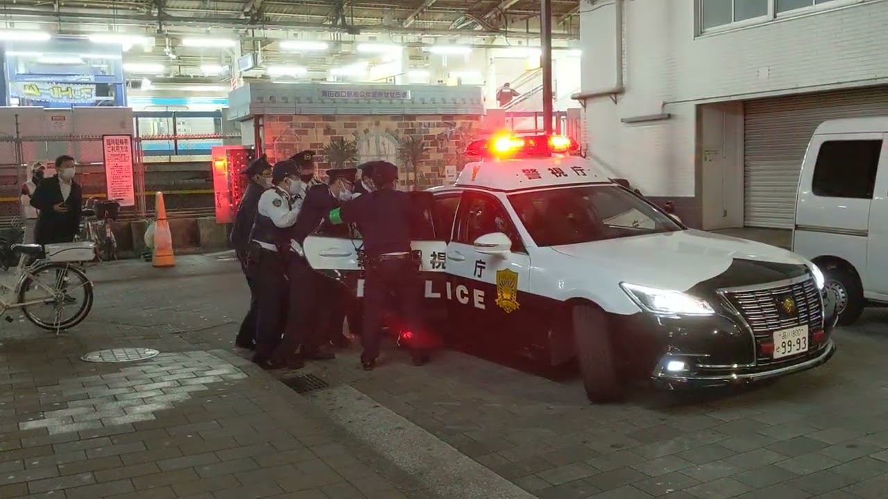 Japanese Police Arrest Drunk