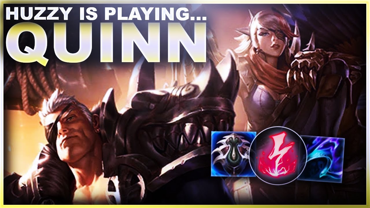 HUZZY IS PLAYING A GAME OF QUINN IN MASTER MMR!?! | League of Legends