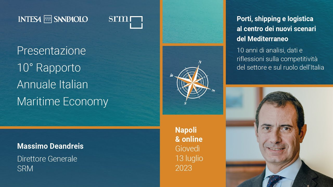 Italian Maritime Economy 2023 | Intervista a Massimo Deandreis, Direttore Generale SRM
