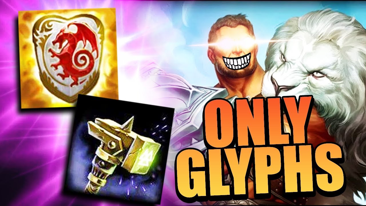 I Built ONLY GLYPHS on Hercules in Ranked Joust - Smite