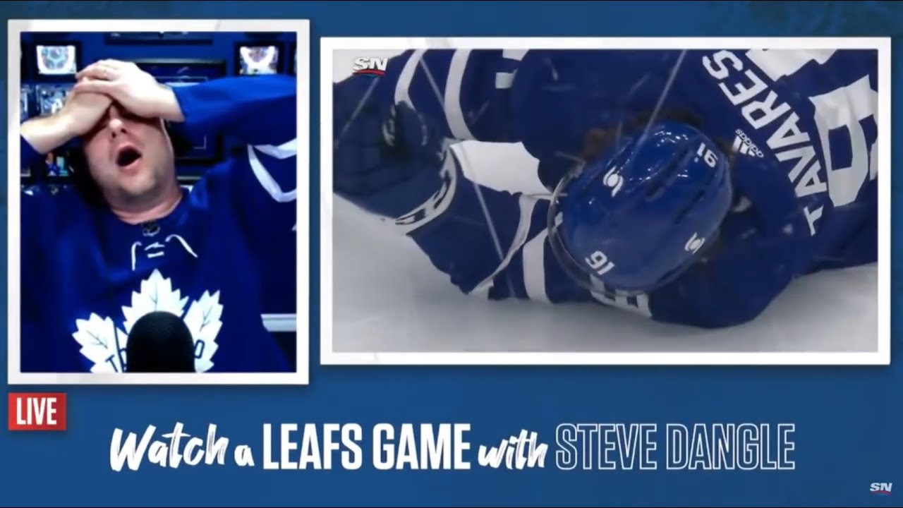 Steve Dangle&rsquo;s Reaction To John Tavares&rsquo; Injury