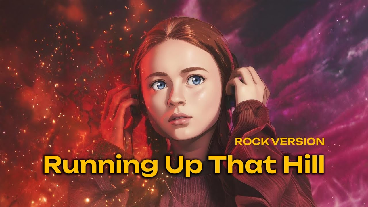 Running Up That Hill Kate Bush Rock Version ( Cover) - Stranger Things Max's music