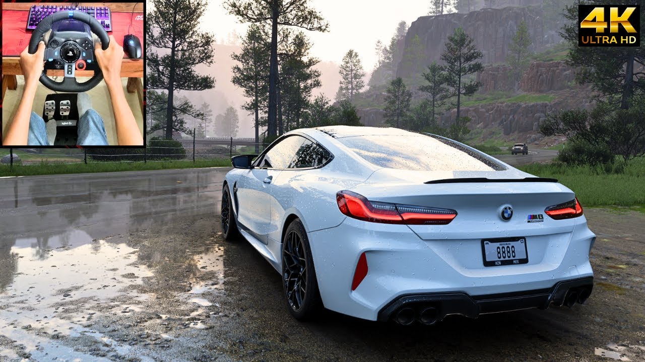 BMW M8 Competition Offroading | Forza Horizon 5 | Logitech g29 gameplay