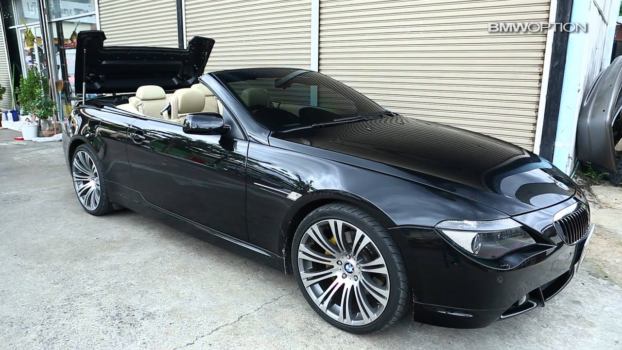 BMWOPTION : Smart Top for BMW 6er E64 645 Convertible