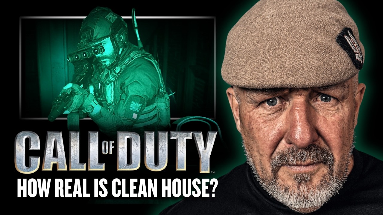 Ветеран SAS отреагировал на самую напряженную миссию в Call of Duty