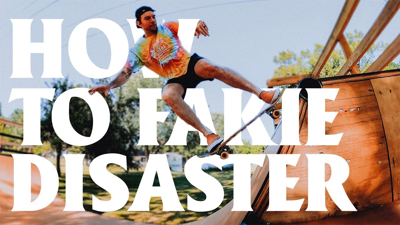 HOW TO FAKIE DISASTER | BEGINNER SKATEBOARDING MINI RAMP TRICK TIP