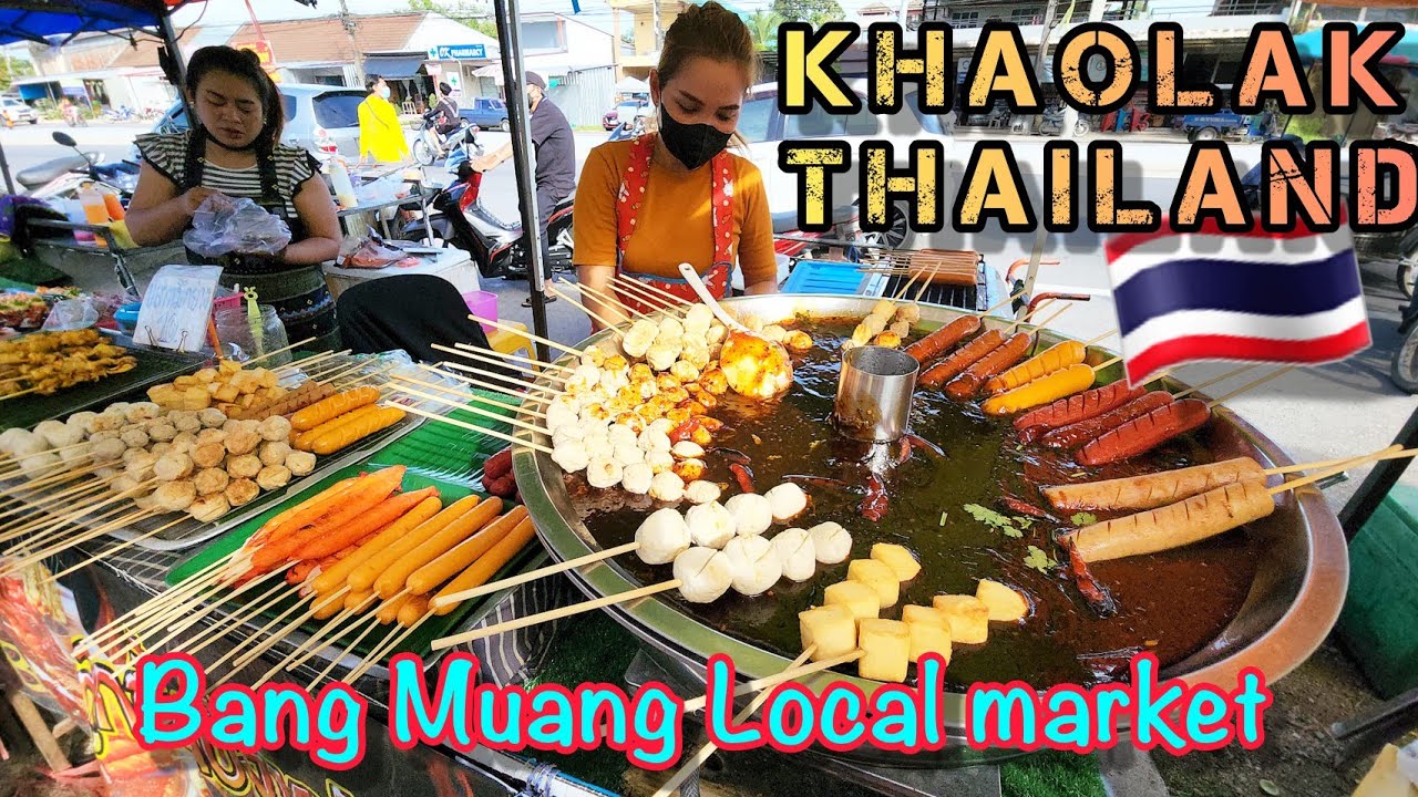Everything that Thai kitchen has. Bang Muang local market | Khao Lak Thailand | 19 May 2022