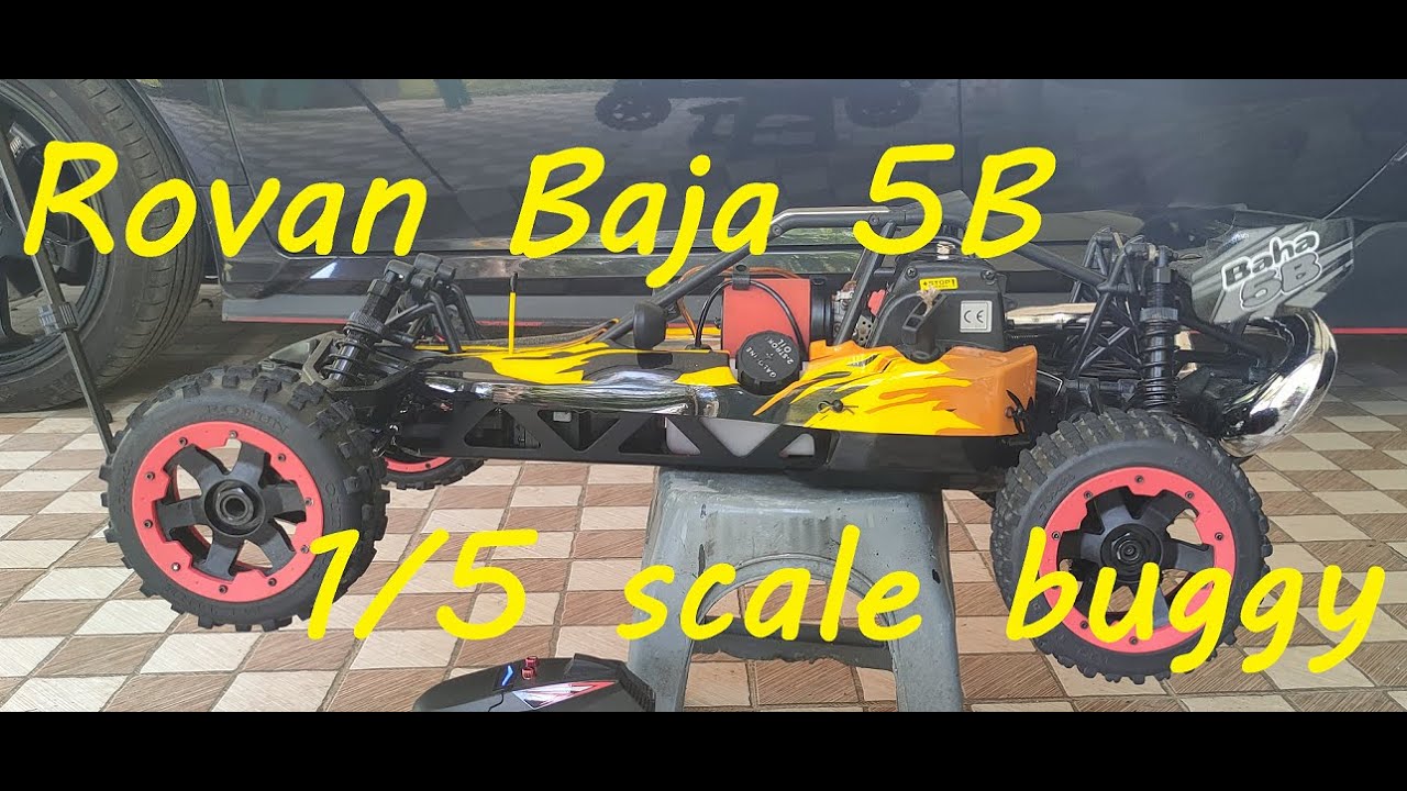 Rovan Baja 5B starting after few months(Max Speed check) 