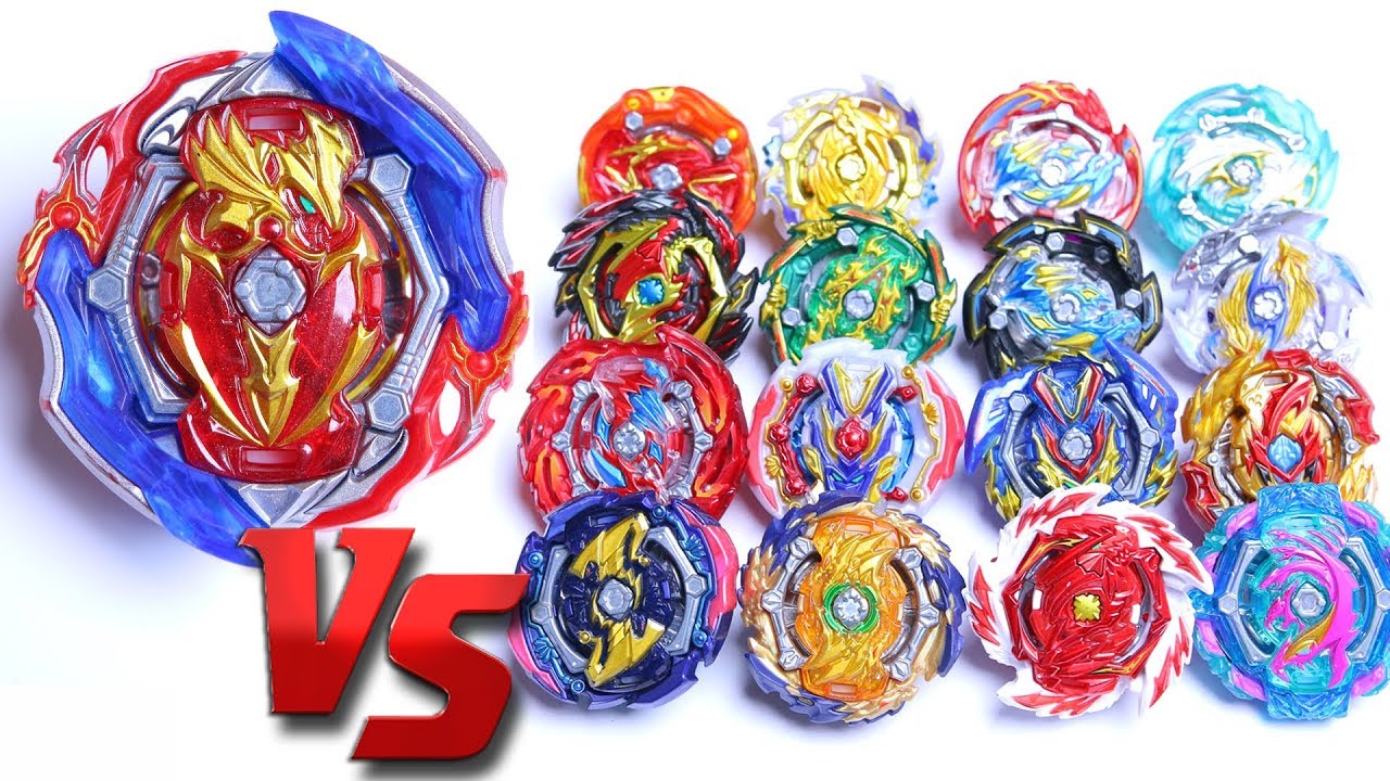 UNION ACHILLES vs ALL GT BEYS | Beyblade Burst GT ベイブレードバーストガチンコ